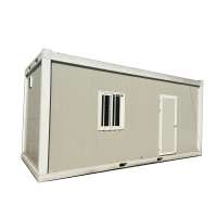 20ft Flat Pack Container House China Cheap Movable Prefabricated Houses Container Toilet Office Hotel