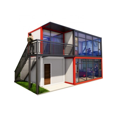 Cost effective movable living designs beautiful modern design fully furnished container house modular