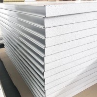 50mm/75mm/100mm Polystyrene Styrofoam Insulation EPS Sandwich Panels