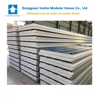 Wholesale Customized Size Easy Installation Polyurethane Insulated Wall Accessories Decorative PU Sandwich Panel